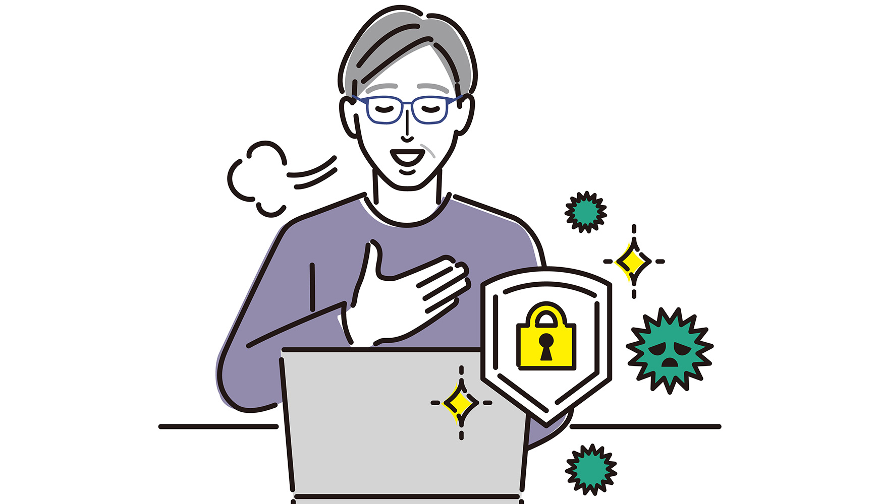 ブルートフォースアタックの説明のイメージ